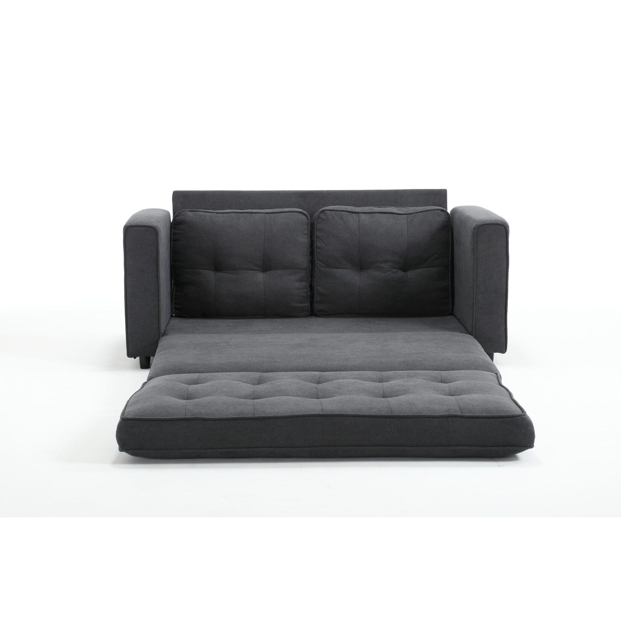 3 Fold Convertible Futon Couch Sleeper Sofa Bed