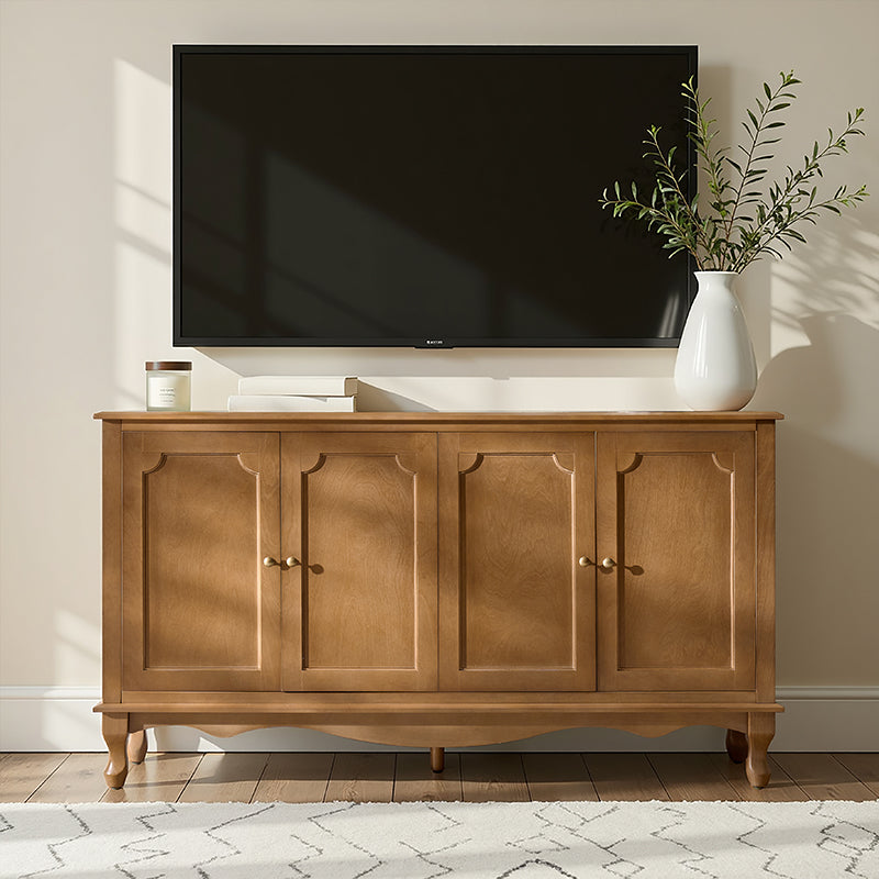 4-Door Vintage Sideboard with Storage & Media