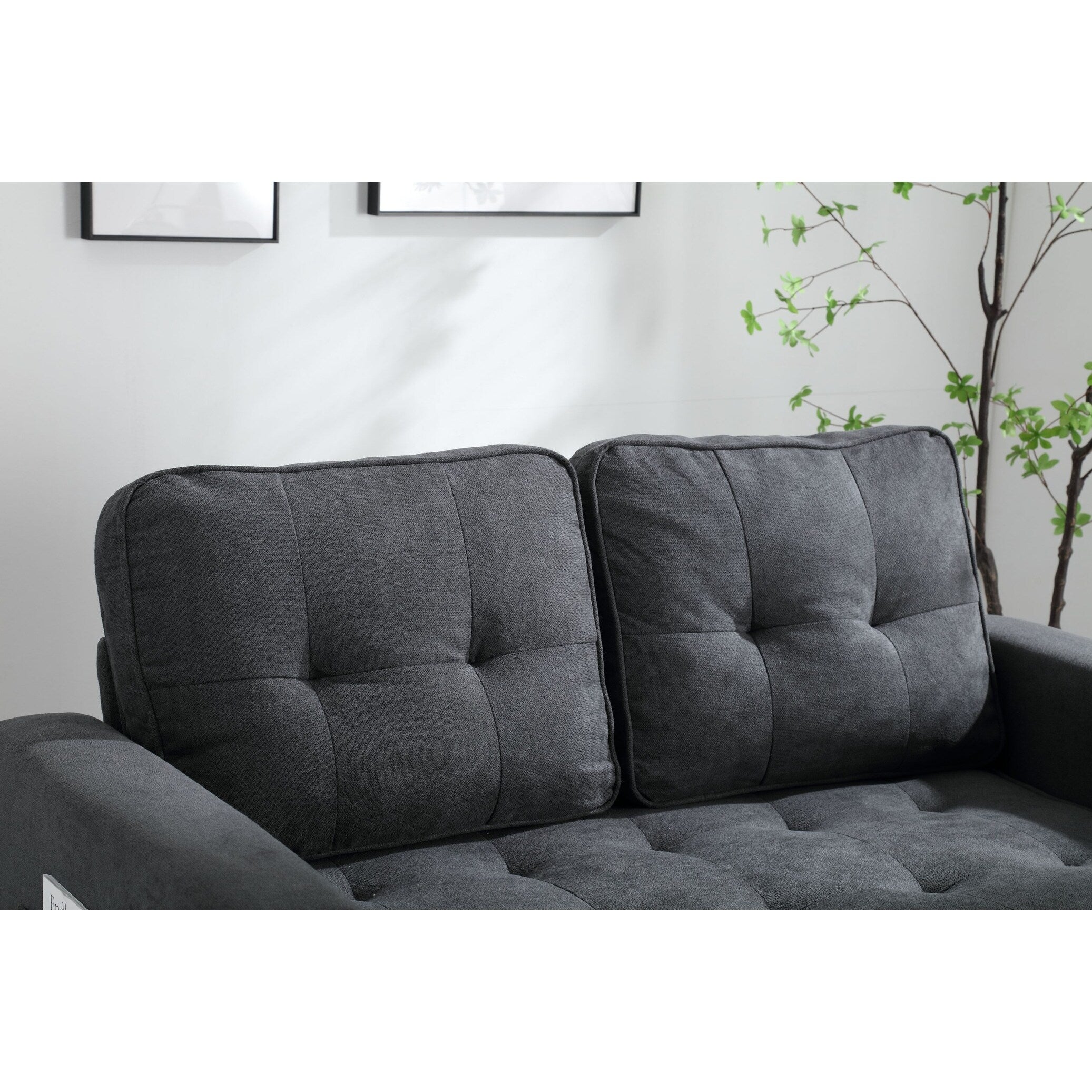 3 Fold Convertible Futon Couch Sleeper Sofa Bed