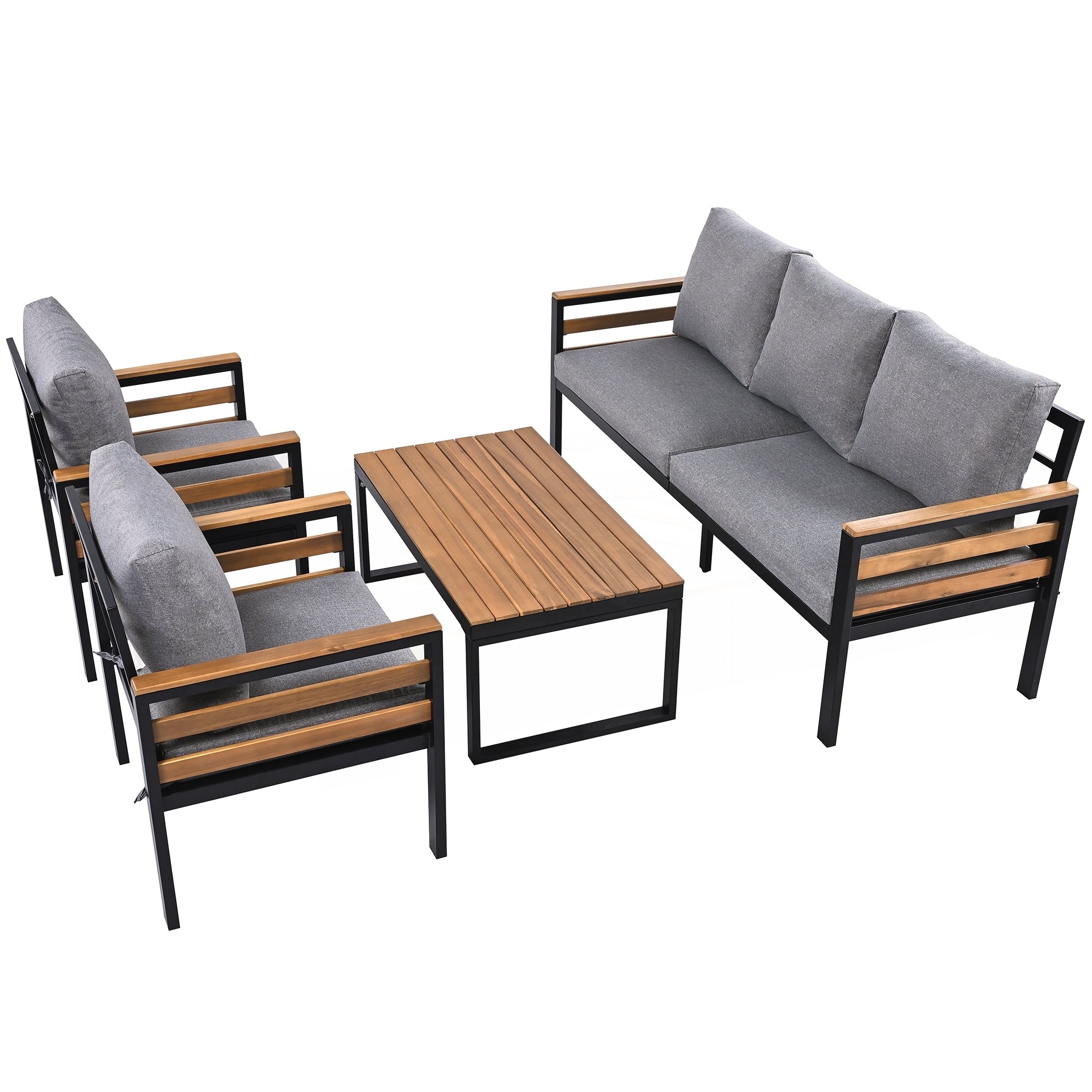 4-Piece Outdoor Furniture Sofa Set