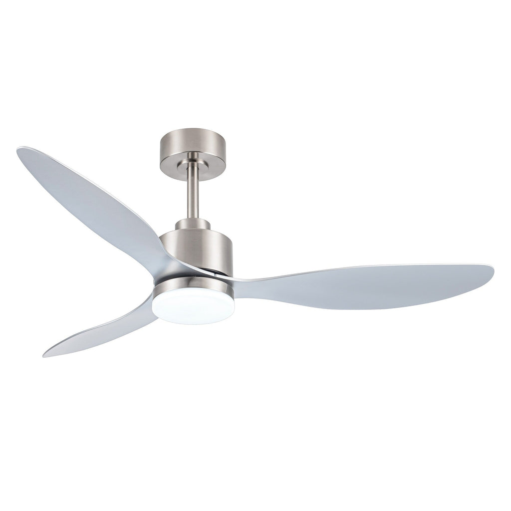 52 Inch LED Ceiling Fan with Lights Remote(3-Blade)