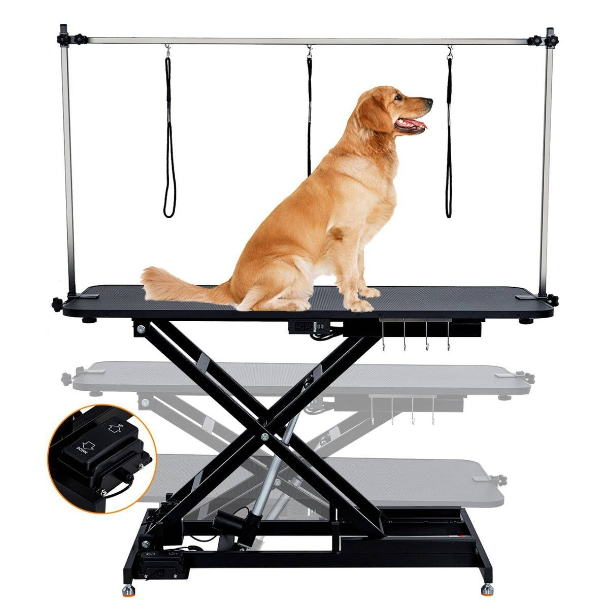 60 Hydraulic Dog Grooming Table Height Adjustable