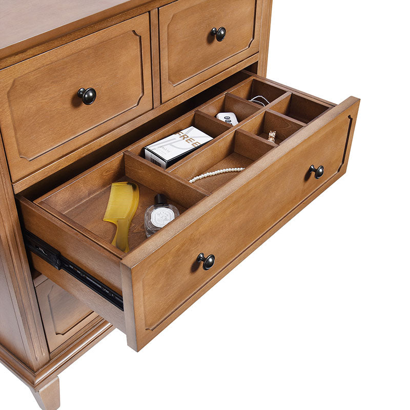 Isidro Accent Chest of Drawers With Integrated Charging Station