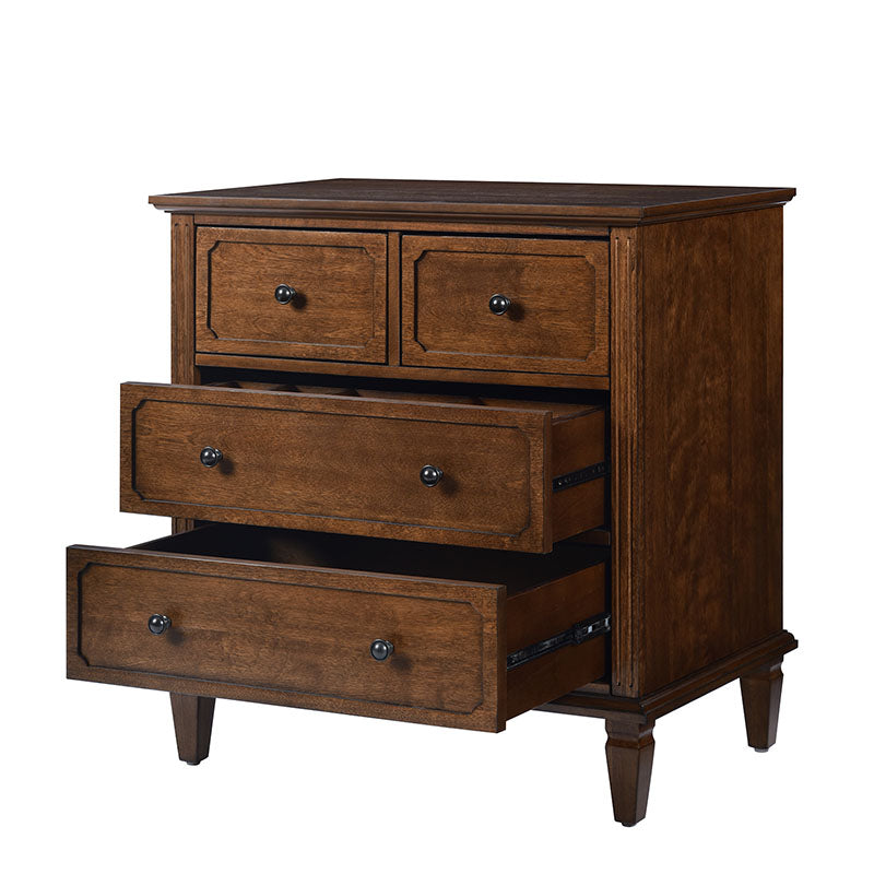 Isidro Accent Chest of Drawers With Integrated Charging Station