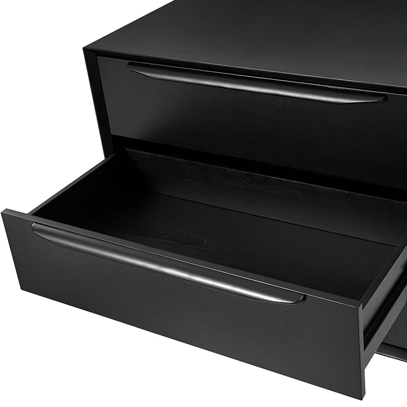 Rebecca 3-Drawer Mid-century Modern Nightstand