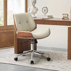 Yves Adjustable Seat Height Swivel Office Chair with Ergonomic Design