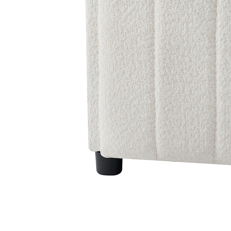 Aeris 138 Modern Curved Sectional Couch & Sofa With Curved Aesthetic