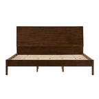 Vivian Solid Wood Platform Bed with USB Ports and Storage Headboard