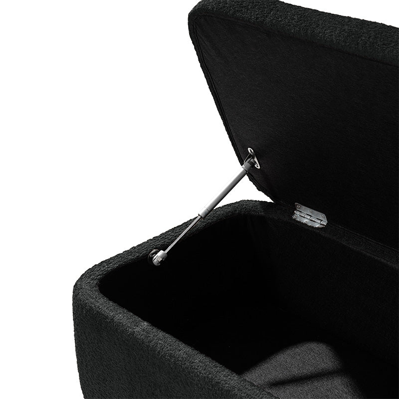 Claire Modern Chenille Upholstered Storage Bench