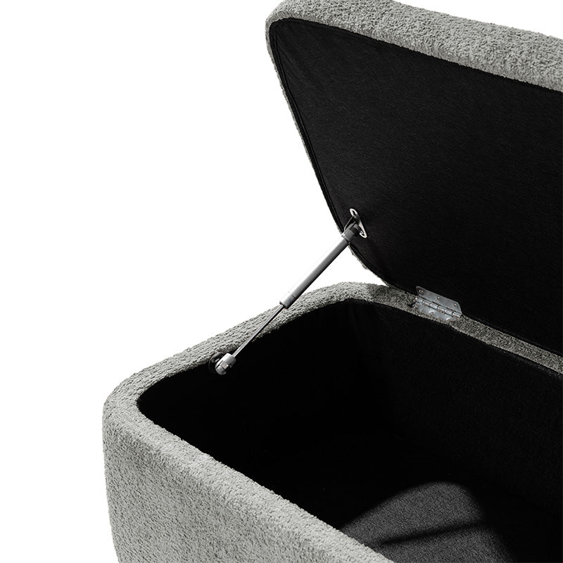 Claire Modern Chenille Upholstered Storage Bench