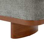 Claire Modern Chenille Upholstered Storage Bench