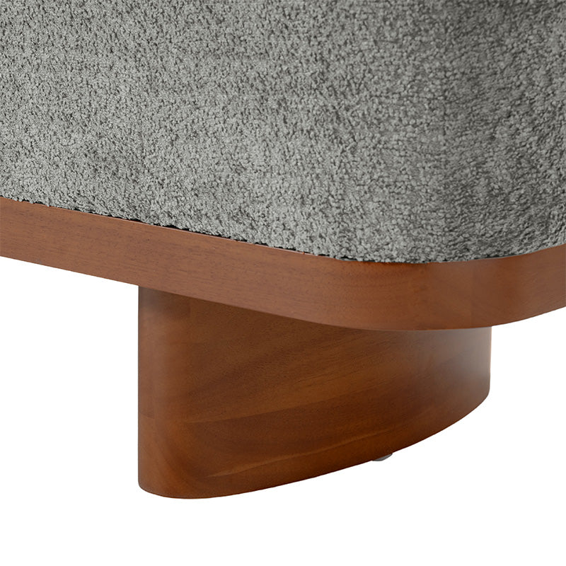 Claire Modern Chenille Upholstered Storage Bench