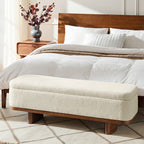 Claire Modern Chenille Upholstered Storage Bench