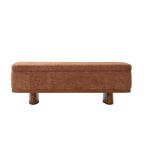 Claire Modern Chenille Upholstered Storage Bench