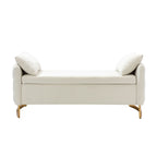 Angelo Upholstered Flip Top Storage Bench