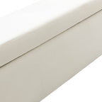 Angelo Upholstered Flip Top Storage Bench