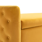 Angelo Upholstered Flip Top Storage Bench