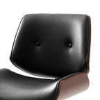 Yves Adjustable Seat Height Swivel Office Chair with Ergonomic Design