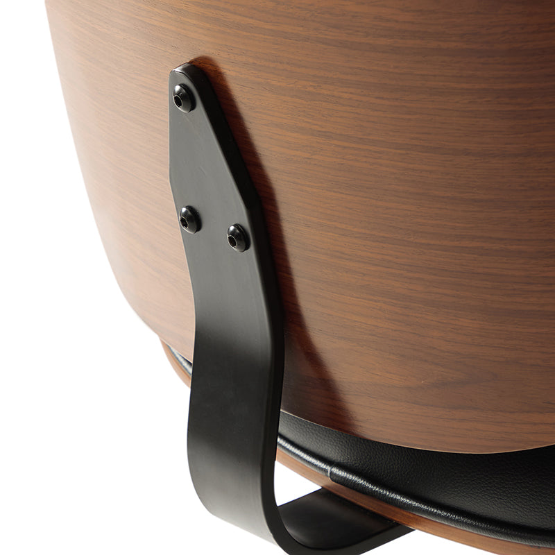 Yves Adjustable Seat Height Swivel Office Chair with Ergonomic Design