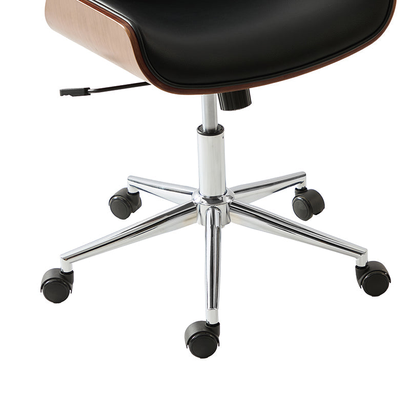 Yves Adjustable Seat Height Swivel Office Chair with Ergonomic Design