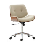 Yves Adjustable Seat Height Swivel Office Chair with Ergonomic Design