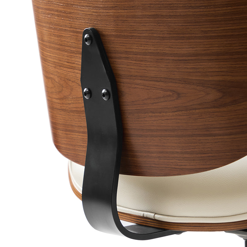 Yves Adjustable Seat Height Swivel Office Chair with Ergonomic Design