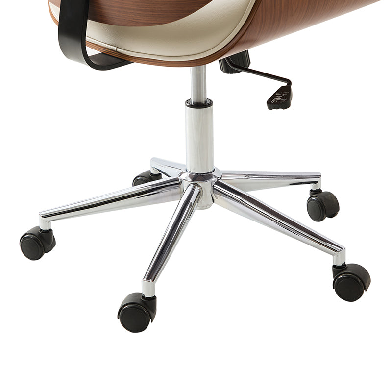 Yves Adjustable Seat Height Swivel Office Chair with Ergonomic Design