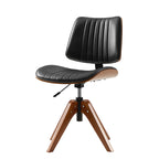 Griselda Adjustable Office Chair with Stable Wooden Structure & Ergonomic Backrest