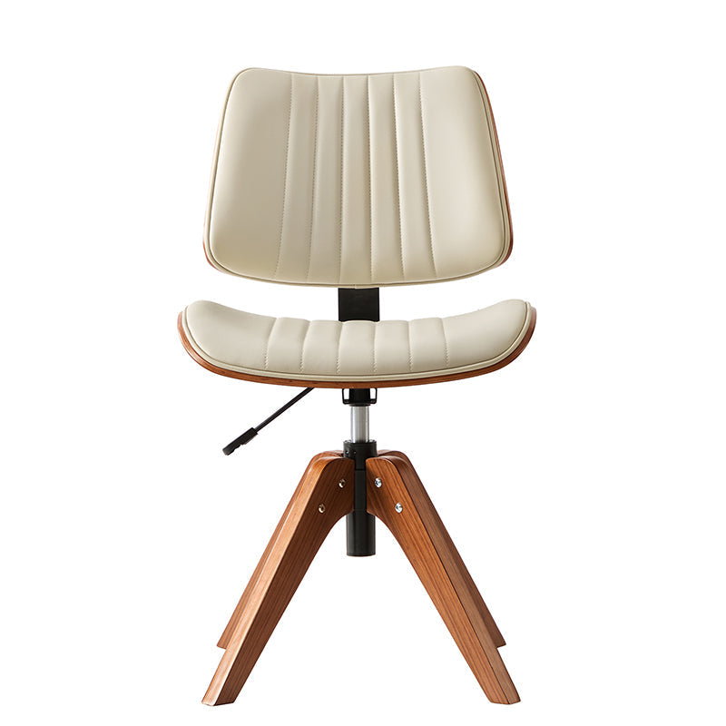 Griselda Adjustable Office Chair with Stable Wooden Structure & Ergonomic Backrest