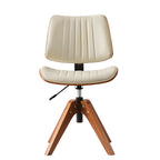 Griselda Adjustable Office Chair with Stable Wooden Structure & Ergonomic Backrest