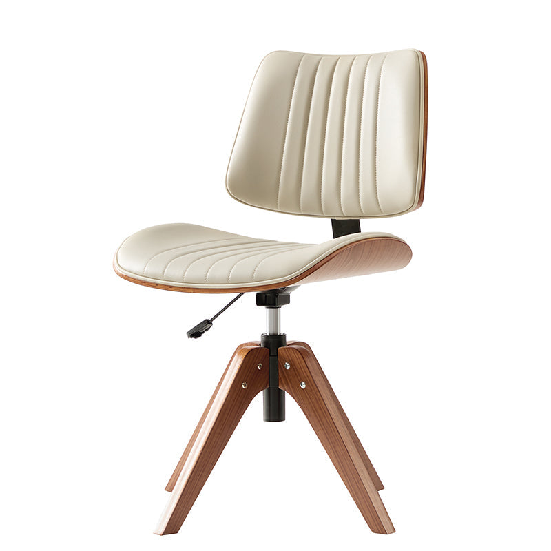 Griselda Adjustable Office Chair with Stable Wooden Structure & Ergonomic Backrest