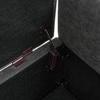 Benito 59.4 Wide End of Bed Storage Couch Bench with Two Throw Pillows