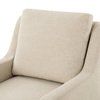 Stanley Glider Slipcovered Swivel Chair with Slope Arm(Optional Types)