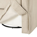 Stanley Glider Slipcovered Swivel Chair with Slope Arm(Optional Types)