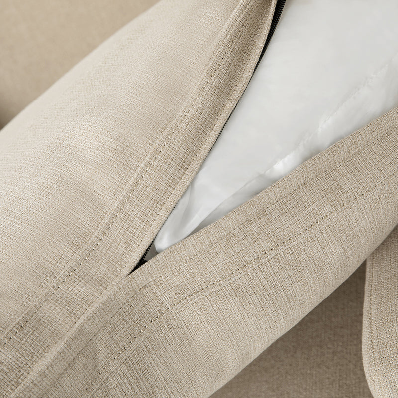 Stanley Glider Slipcovered Swivel Chair with Slope Arm(Optional Types)