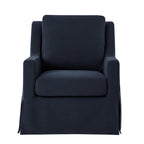 Stanley Glider Slipcovered Swivel Chair with Slope Arm(Optional Types)