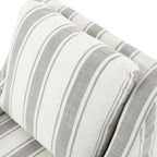 Stanley Glider Slipcovered Swivel Chair with Slope Arm(Optional Types)