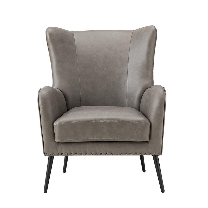 Shepherd Wingback Vegan Leather Armchair(Optional Types)