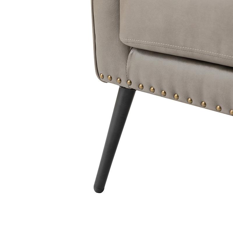 Shepherd Wingback Vegan Leather Armchair(Optional Types)