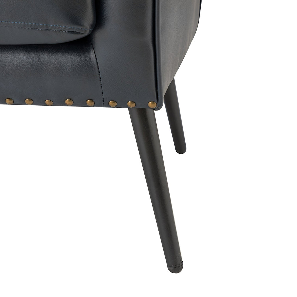 Shepherd Wingback Vegan Leather Armchair(Optional Types)