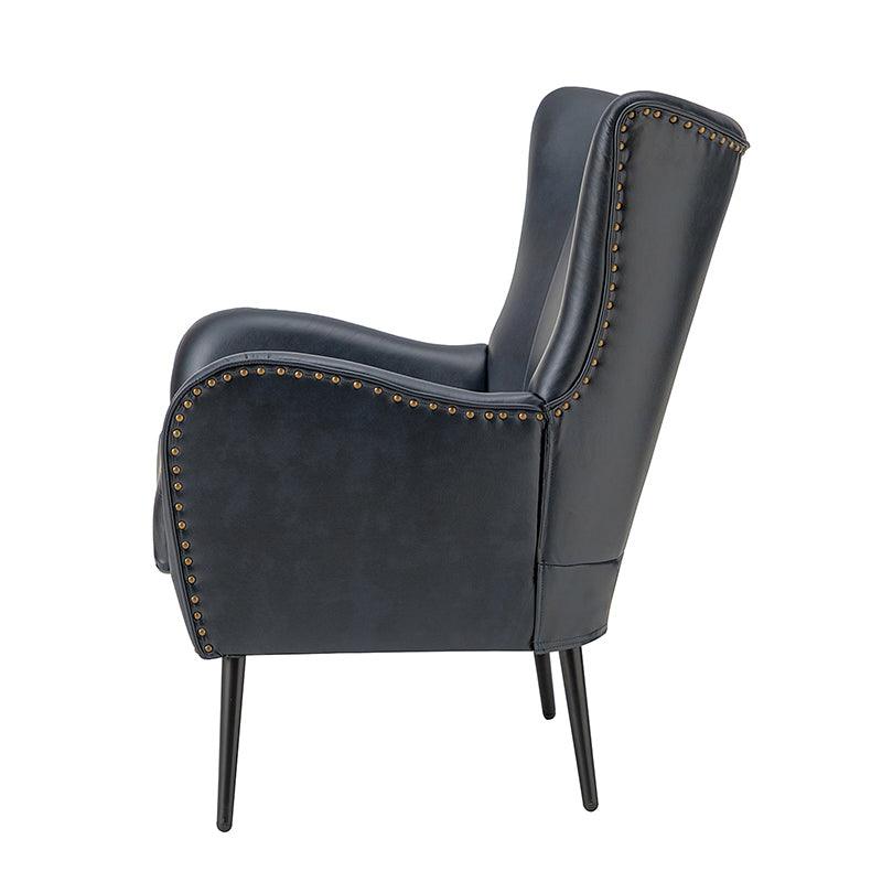 Shepherd Wingback Vegan Leather Armchair(Optional Types)