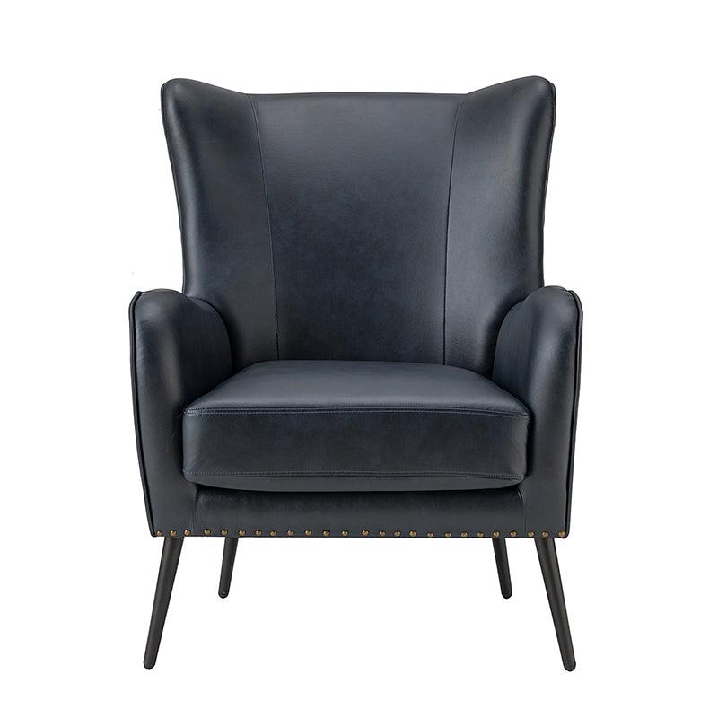 Shepherd Wingback Vegan Leather Armchair(Optional Types)