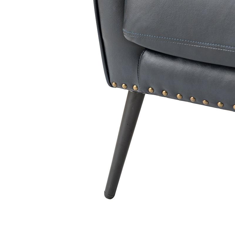 Shepherd Wingback Vegan Leather Armchair(Optional Types)