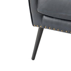 Shepherd Wingback Vegan Leather Armchair(Optional Types)