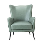 Shepherd Wingback Vegan Leather Armchair(Optional Types)