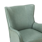Shepherd Wingback Vegan Leather Armchair(Optional Types)