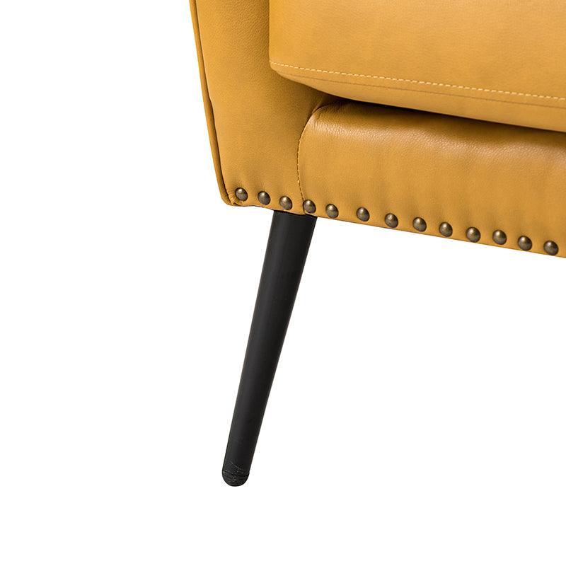 Shepherd Wingback Vegan Leather Armchair(Optional Types)