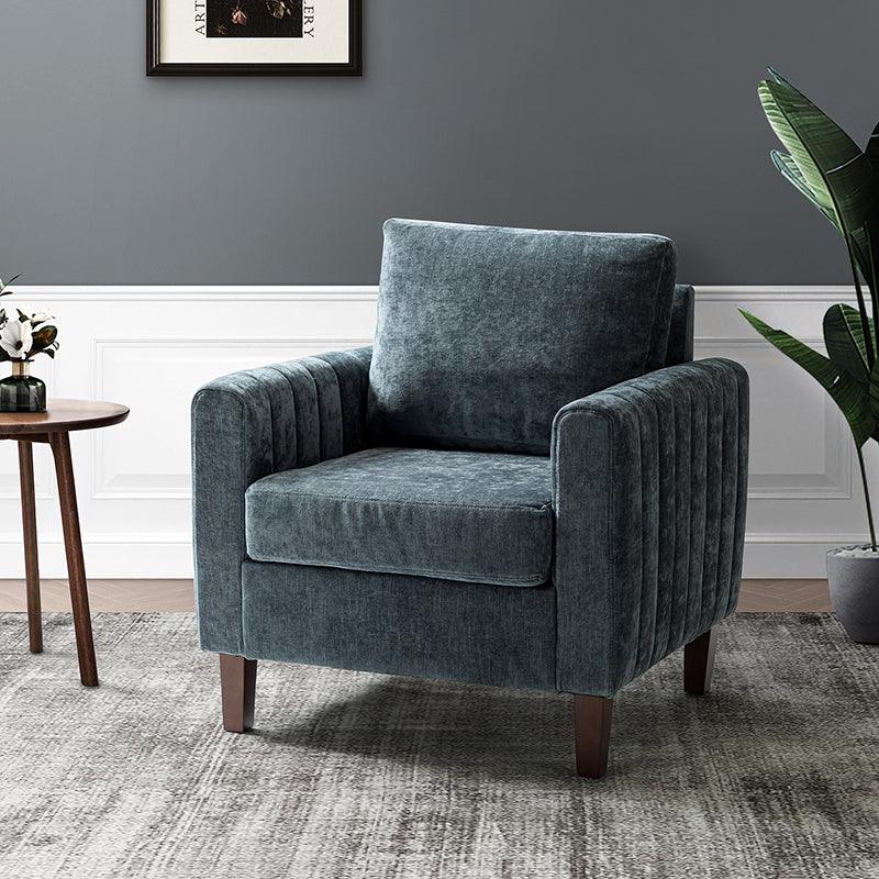 Luca Square Club Armchair