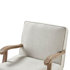 Randolph Farmhouse Upholstered Accent Chair with Wooden Legs(Optional Types)