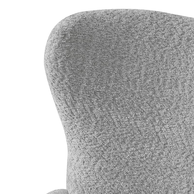 Dorothy Upholstered Armchair with Rubber Wood & Durable Legs